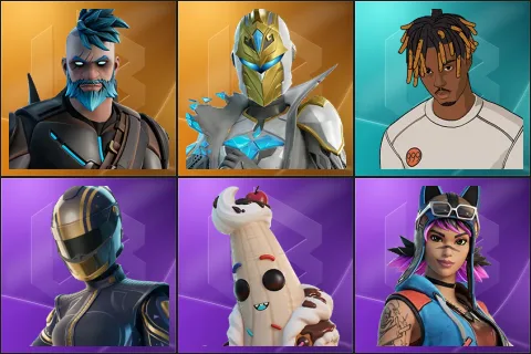 Omegarok, Spectra Knight, Slayer Juice WRLD, Hairpin, Lil Split, Renegade Lynx