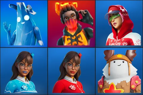 Polar Peely, Tectonic Komplex, Arctic Adeline, Blizzabelle, Krisabelle, Sled Ready Guff