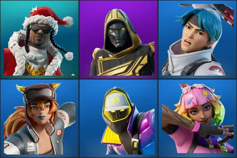 Santa Dogg, Blitz Knight, Jun-Hwan, Lina Scorch, Subzero Cryptic, Vivi Chroma