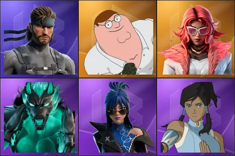 Solid Snake, Peter Griffin, Valeria, Cerberus, Hope, Korra