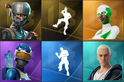 Elite Agent, Take The L, Backlash, Mogul Master, Laugh It Up, Slim Shady
