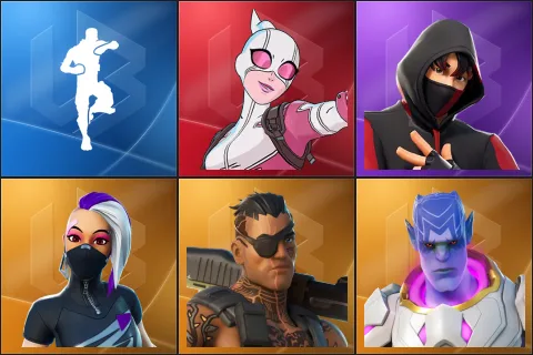 Scenario, Gwenpool, IKONIK, Catalyst, Joey, Kymera