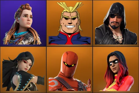 Aloy, All Might, Blackheart, Era, Hybrid, Joltara
