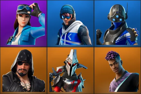 Cloud Striker, Point Patroller, Trilogy, Blackheart, Eternal Knight, Fade
