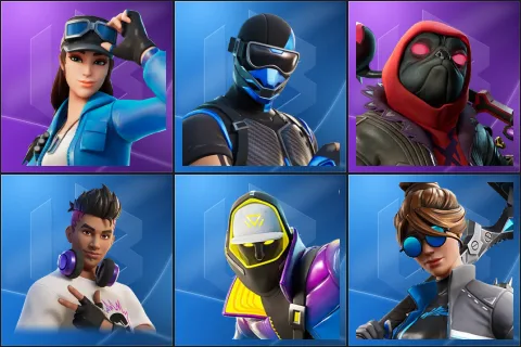 Cloud Striker, Fixer, Dark Doggo, Chord Kahele, Subzero Cryptic, Wavebreaker