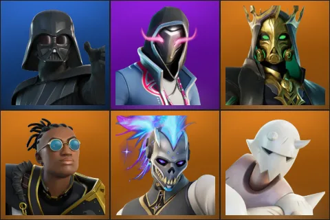 Darth Vader, Xander, Hades, Malik, Renzo the Destroyer, Snap