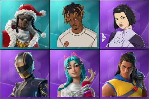 Santa Dogg, Slayer Juice WRLD, Dupli-Kate, Hairpin, Katalina, Trailblazer Tai