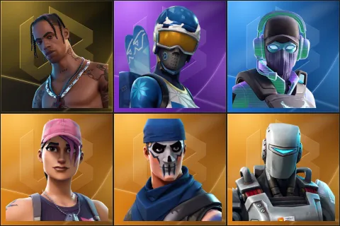 Travis Scott, Mogul Master, Breakpoint, Rose Team Leader, Warpaint, A.I.M.