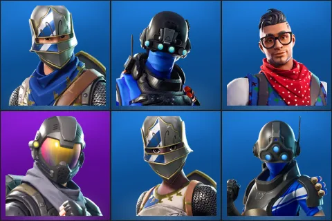 Blue Squire, Carbon Commando, Prodigy, Rogue Agent, Royale Knight, Trilogy