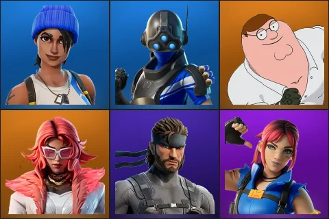 Blue Team Leader, Trilogy, Peter Griffin, Valeria, Solid Snake, Explorer Emilie