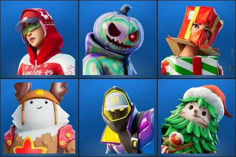 Arctic Adeline, Chrome Punk, Holiday Boxy, Sled Ready Guff, Subzero Cryptic, Winterfest Bushranger