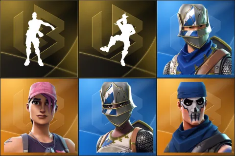 Floss, Take The L, Blue Squire, Rose Team Leader, Royale Knight, Warpaint