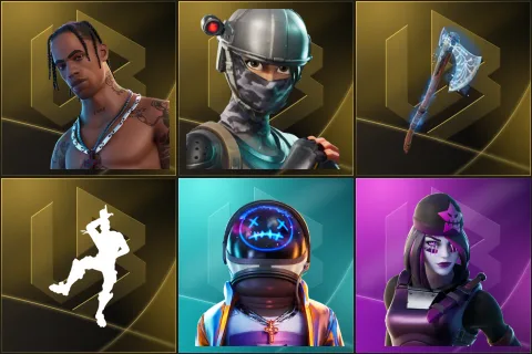 Travis Scott, Elite Agent, Leviathan Axe, Take The L, Astro Jack, Dark Skully