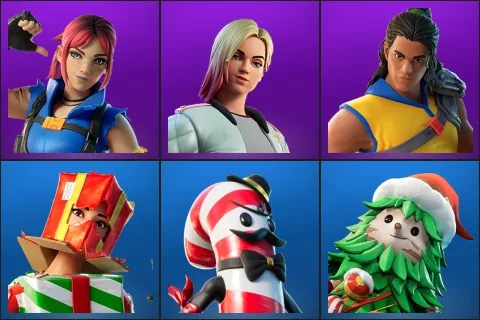 Explorer Emilie, Jackie, Trailblazer Tai, Holiday Boxy, Mr. Dappermint, Winterfest Bushranger