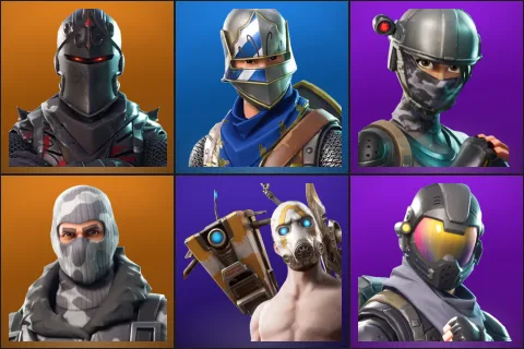 Black Knight, Blue Squire, Elite Agent, Havoc, Psycho Bandit, Rogue Agent