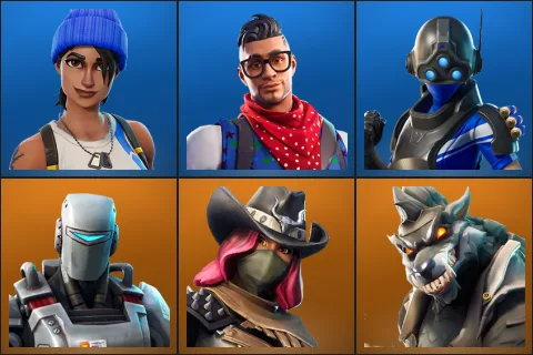 Blue Team Leader, Prodigy, Trilogy, A.I.M., Calamity, Dire