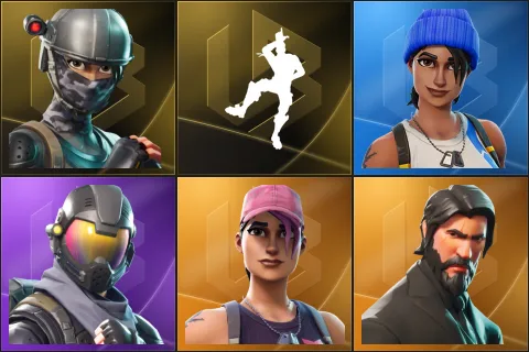 Elite Agent, Take The L, Blue Team Leader, Rogue Agent, Rose Team Leader, The Reaper
