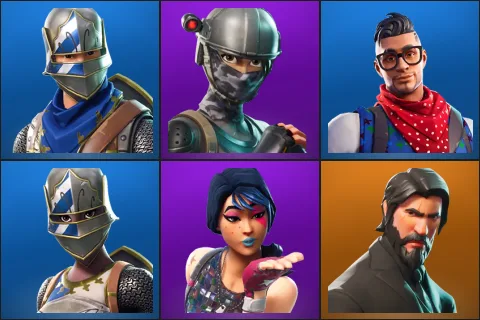 Blue Squire, Elite Agent, Prodigy, Royale Knight, Sparkle Specialist, The Reaper