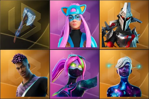 Leviathan Axe, Alli, Eternal Knight, Fade, Galaxia, Galaxy Scout