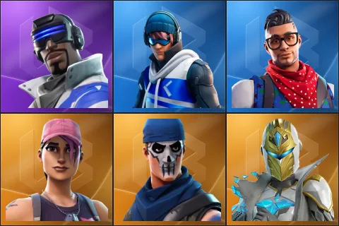 Blue Striker, Point Patroller, Prodigy, Rose Team Leader, Warpaint, Spectra Knight
