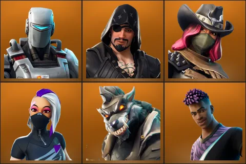 A.I.M., Blackheart, Calamity, Catalyst, Dire, Fade