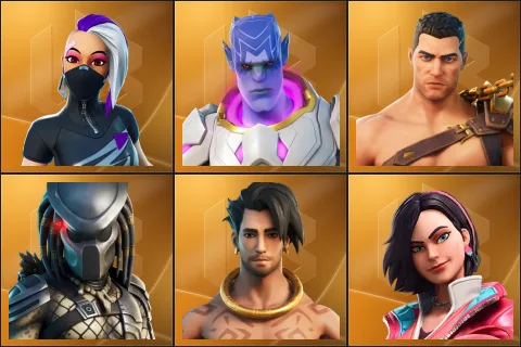 Catalyst, Kymera, Menace, Predator, Raz, Rox