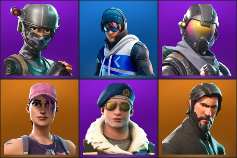Elite Agent, Point Patroller, Rogue Agent, Rose Team Leader, Royale Bomber, The Reaper