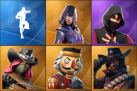 Scenario, Glow, IKONIK, Calamity, Crackshot, Deadfire