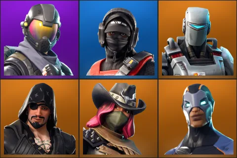 Rogue Agent, Stealth Reflex, A.I.M., Blackheart, Calamity, Carbide
