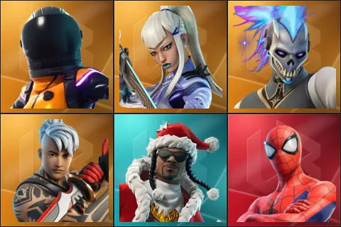 Dark Vanguard, Mizuki, Renzo the Destroyer, Ronin, Santa Dogg, Spider-Man