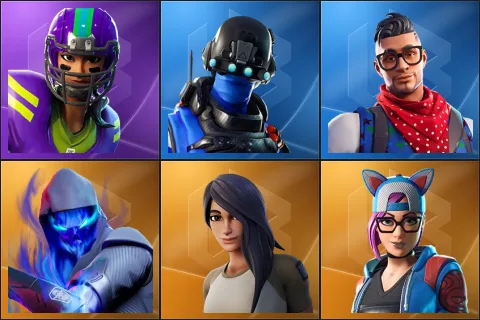 Blitz, Carbon Commando, Prodigy, Fusion, Gear Specialist Maya, Lynx
