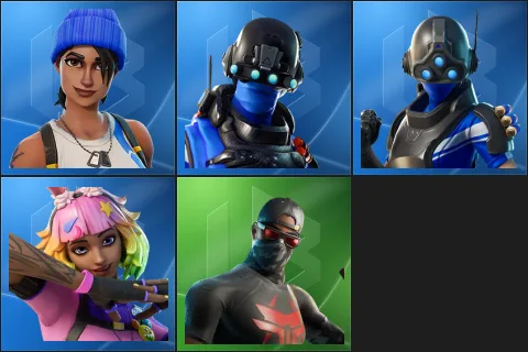 Blue Team Leader, Carbon Commando, Trilogy, Vivi Chroma, Crimson Elite