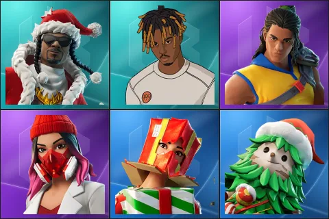 Santa Dogg, Slayer Juice WRLD, Trailblazer Tai, Yulejacket, Holiday Boxy, Winterfest Bushranger