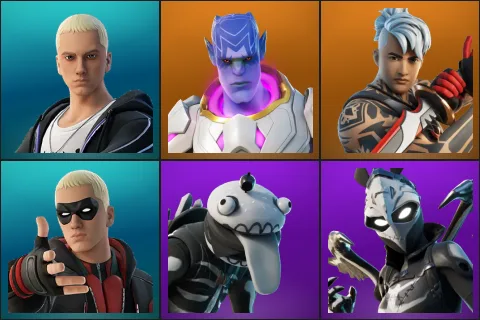 Slim Shady, Kymera, Ronin, Rap Boy, Bone Boss, Bone Ravage