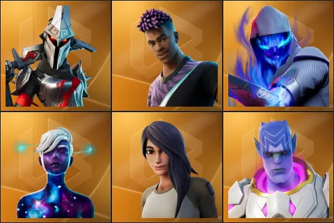 Eternal Knight, Fade, Fusion, Galaxy Scout, Gear Specialist Maya, Kymera