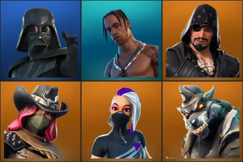 Darth Vader, Travis Scott, Blackheart, Calamity, Catalyst, Dire
