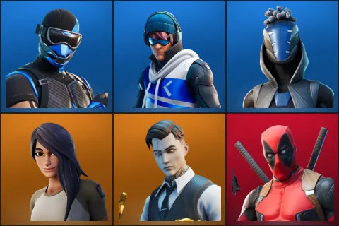 Fixer, Point Patroller, Sultura, Gear Specialist Maya, Midas, Deadpool