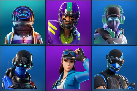 Astro Jack, Blitz, Breakpoint, Carbon Commando, Cloud Striker, Fixer