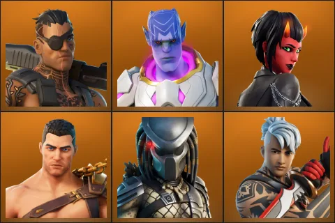 Joey, Kymera, Malice, Menace, Predator, Ronin