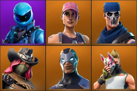 Honor Guard, Rose Team Leader, Warpaint, Calamity, Carbide, Drift