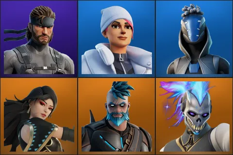 Solid Snake, Blizzard Bomber, Sultura, Era, Omegarok, Renzo the Destroyer
