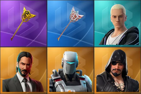 The Axe of Champions, The Axe of Champions 2.0, Slim Shady, John Wick, A.I.M., Blackheart