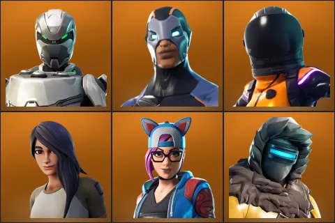 Eon, Carbide, Dark Vanguard, Gear Specialist Maya, Lynx, Zenith