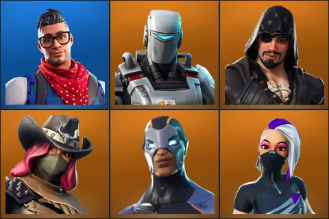 Prodigy, A.I.M., Blackheart, Calamity, Carbide, Catalyst