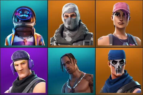 Astro Jack, Havoc, Rose Team Leader, Sub Commander, Travis Scott, Warpaint