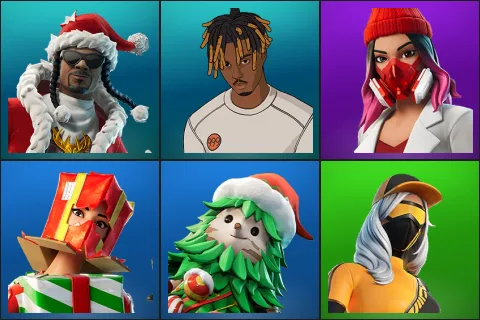 Santa Dogg, Slayer Juice WRLD, Yulejacket, Holiday Boxy, Winterfest Bushranger, Runway Racer