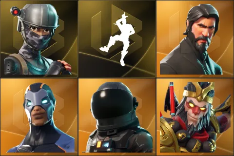 Elite Agent, Take The L, The Reaper, Carbide, Dark Voyager, Wukong