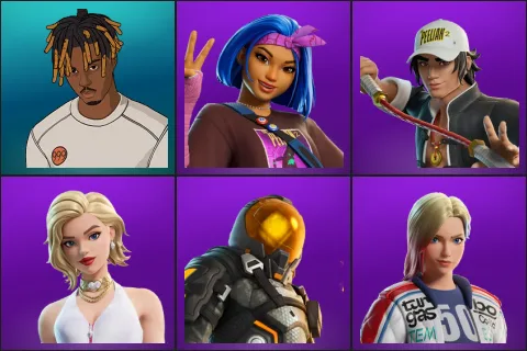 Slayer Juice WRLD, Carina, Carter Wu, Cat Holloway, Dark Voyager (Reality Redacted), Dueling Dragons Jackie
