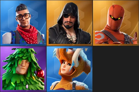 Prodigy, Blackheart, Hybrid, Lt. Evergreen, Wooly Warrior