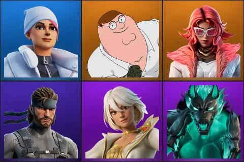 Blizzard Bomber, Peter Griffin, Valeria, Solid Snake, Aphrodite, Cerberus